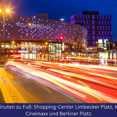 Lejlighed Modern, Komplett Saniert, In Zentraler Citylage Beim Kennedyplatz, Voll Ausgestatte Kueche, Offener Wohn- Und Essbereich, Helle Raeume